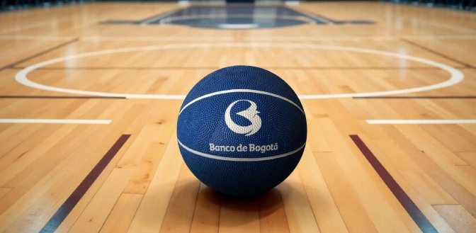 Bal贸n baloncesto publicitario